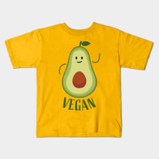 Avocado vegan Kids T-Shirt